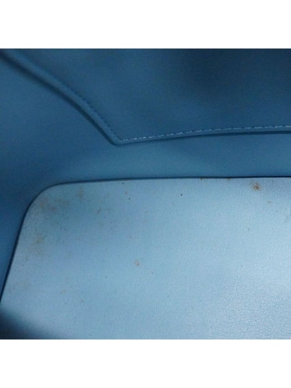 ★SOLD★ Louis Vuitton Tote Vernis Houston Baby Blue - Picture 10 of 10